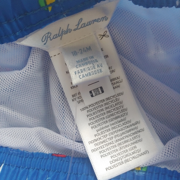 POLO Ralph Lauren NEW Sailboat Seas Swim Trunks - Picture 11 of 11